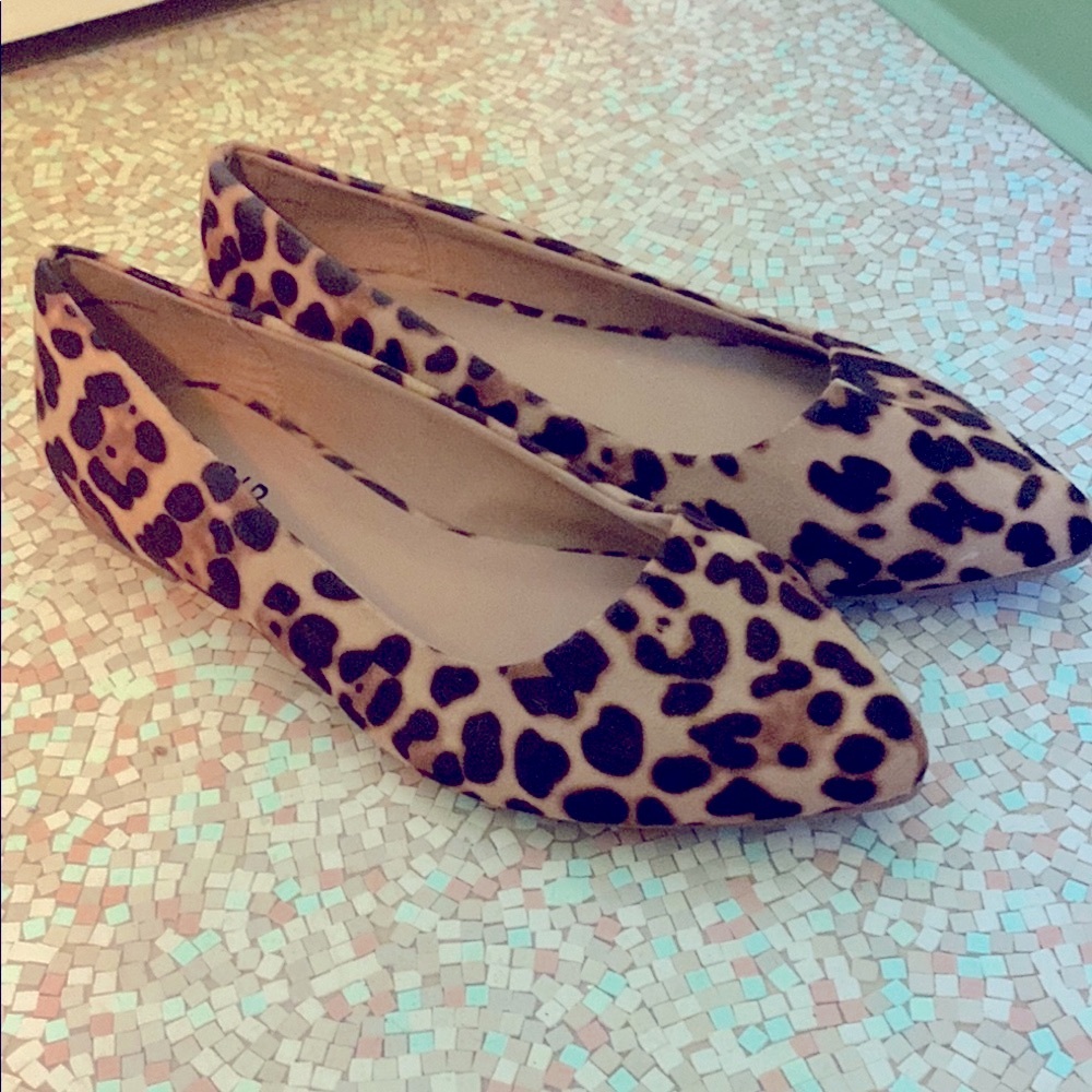 Torrid Brown and Black Leopard Print Flats